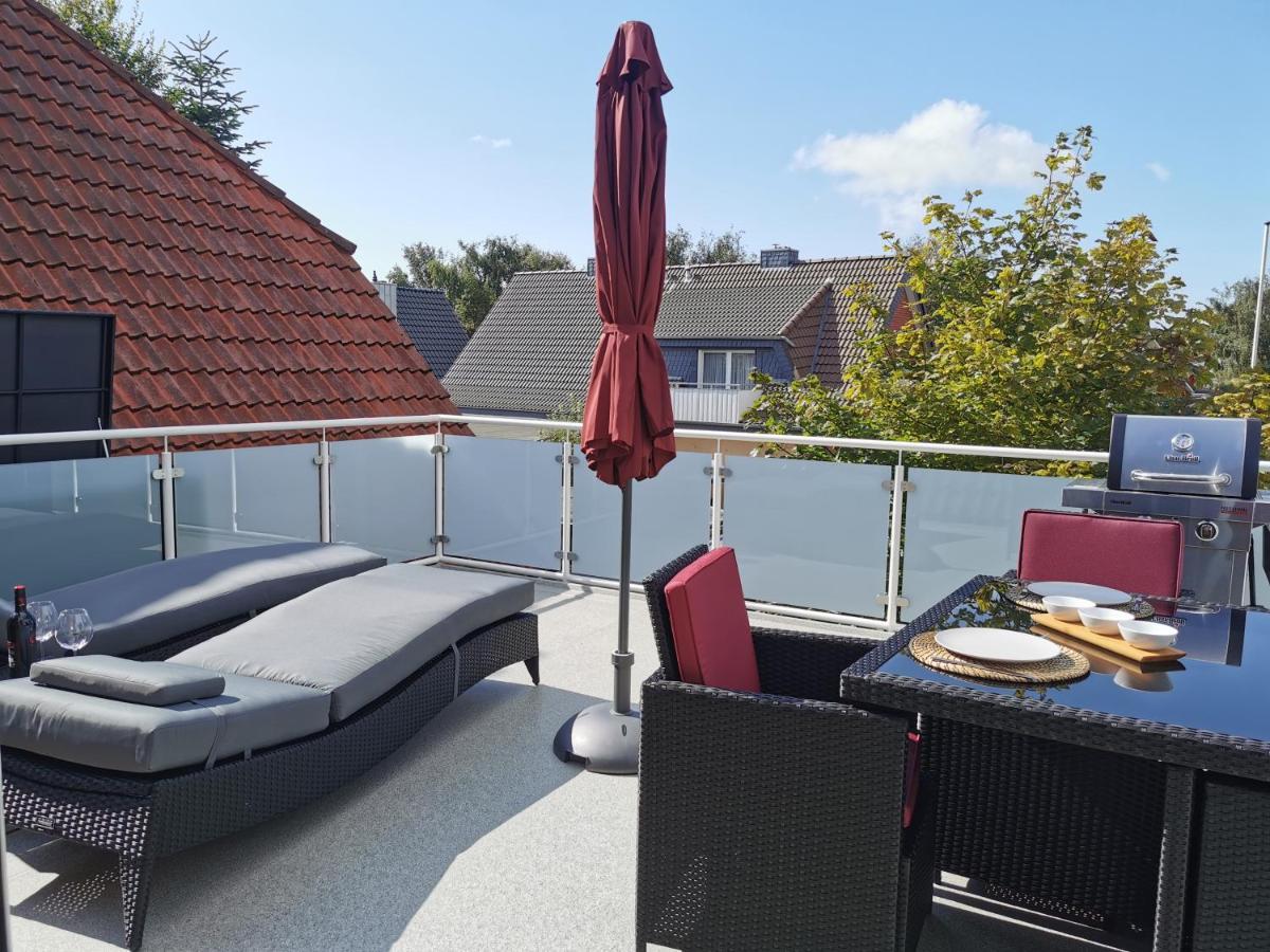 Moderne Wohnung Mit Privatpool Büsum Zewnętrze zdjęcie